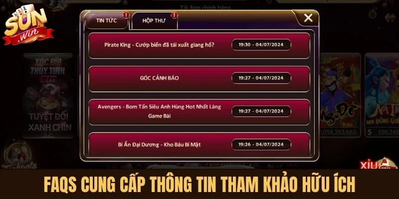 Chuyên mục FAQs cung cấp thông tin tham khảo hữu ích
